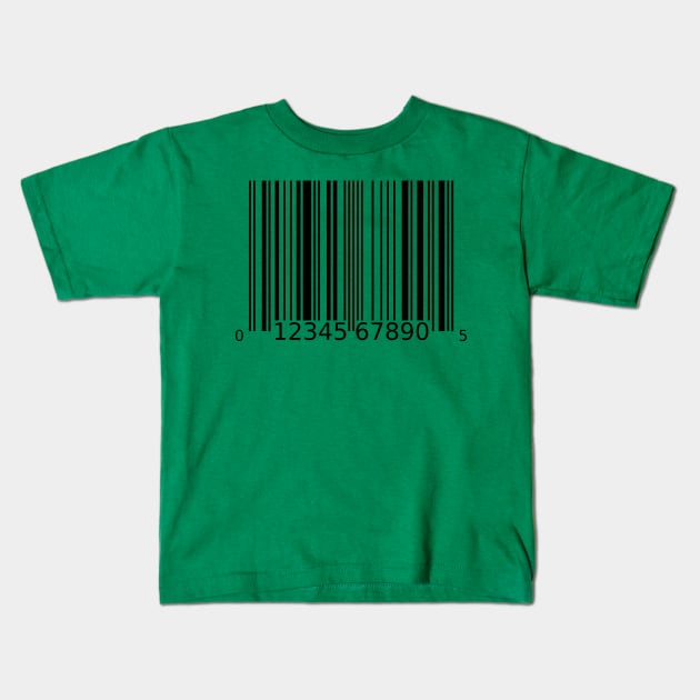 Barcode Kids T-Shirt by Bayumahardhika